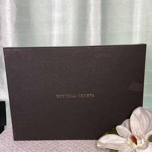 BOTTEGA VENETA BOX 12.5” x 9” x 4.25” will call outs as pictured